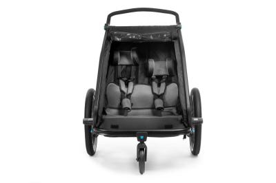 CUBE Kinder Fahrradanhänger Double CMPT Produktbild 4