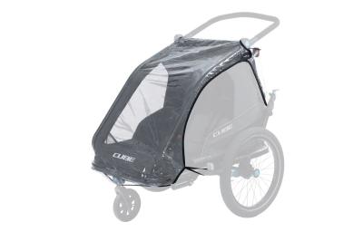 CUBE Regenschutz für Kinder Fahrradanhänger Double Produktbild 1