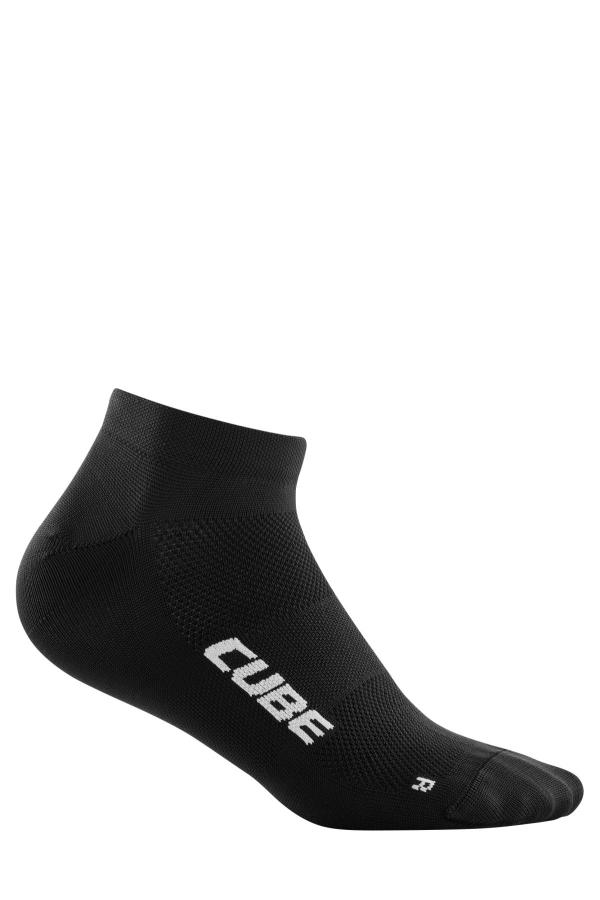 CUBE Socke Low Cut ROAD/XC Blackline Größe: 36-39