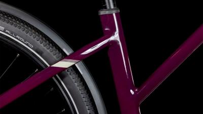 Cube Nuride Hybrid SLX 800 Allroad amarone'n'lunar Größe: Trapeze 50 cm Produktbild 4