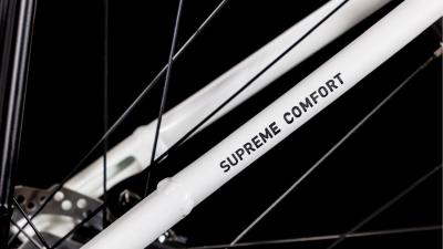 Cube Supreme Hybrid Comfort ONE 500 metallicwhite'n'black Größe: Easy Entry 58 cm Produktbild 4