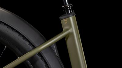 Cube Reaction Hybrid Pro 600 Allroad dustyolive'n'gold Größe: Easy Entry L Produktbild 4